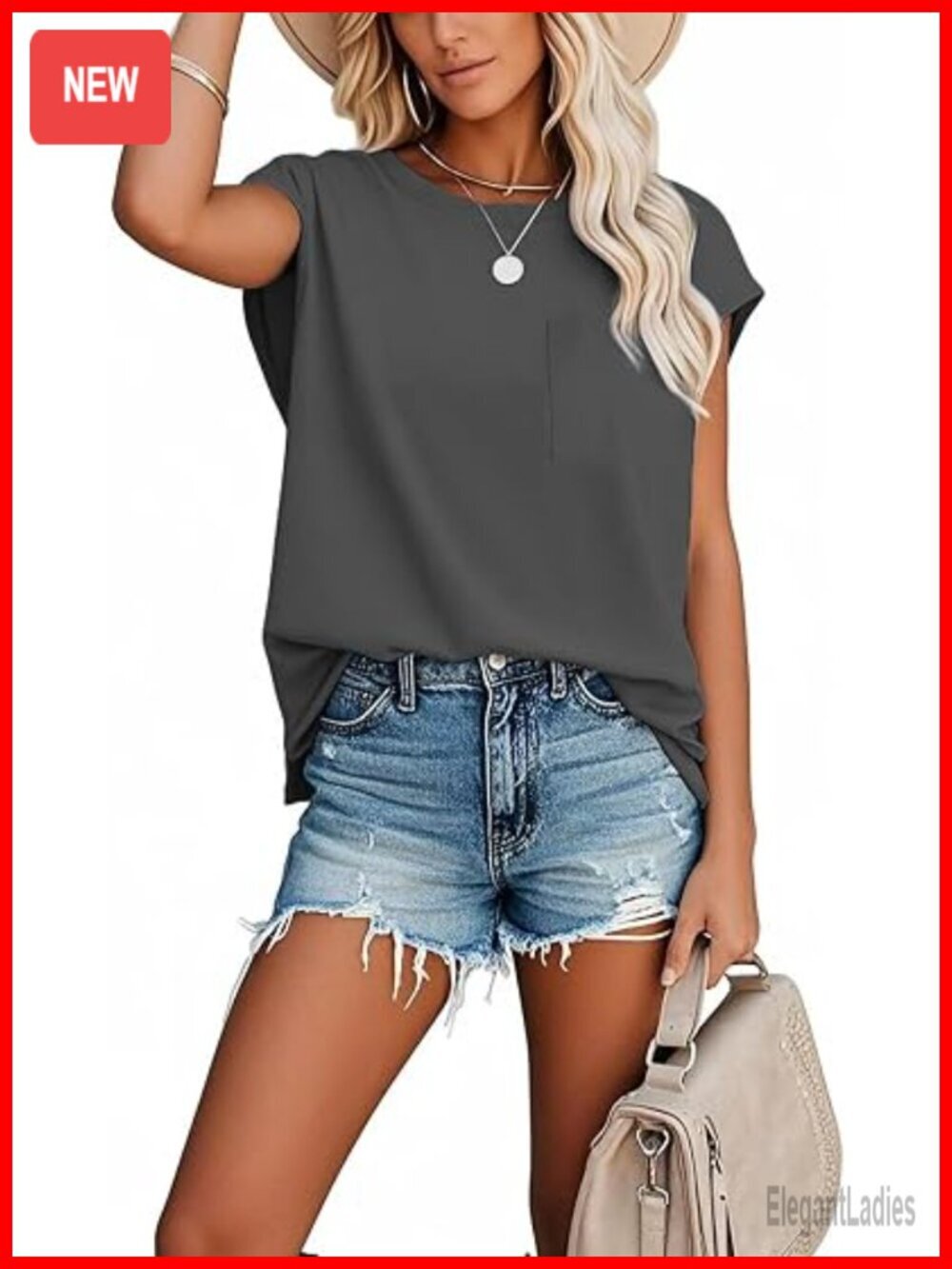 Short Long Sleeve T Shirts for Women Casual Summer Lightweight Solid Tunics